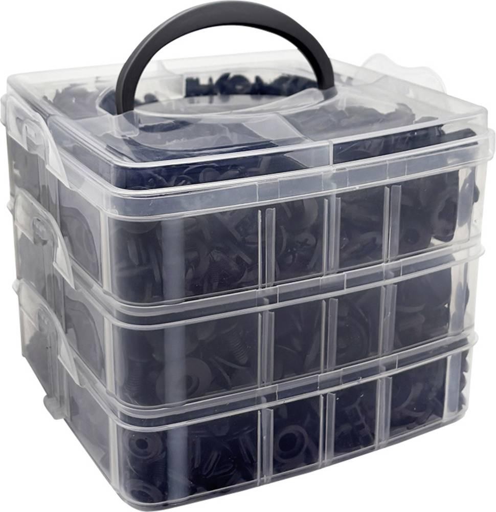 HP Autozubehör 14651 Befestigungsclip-Set (L x B) 17cm x 17cm