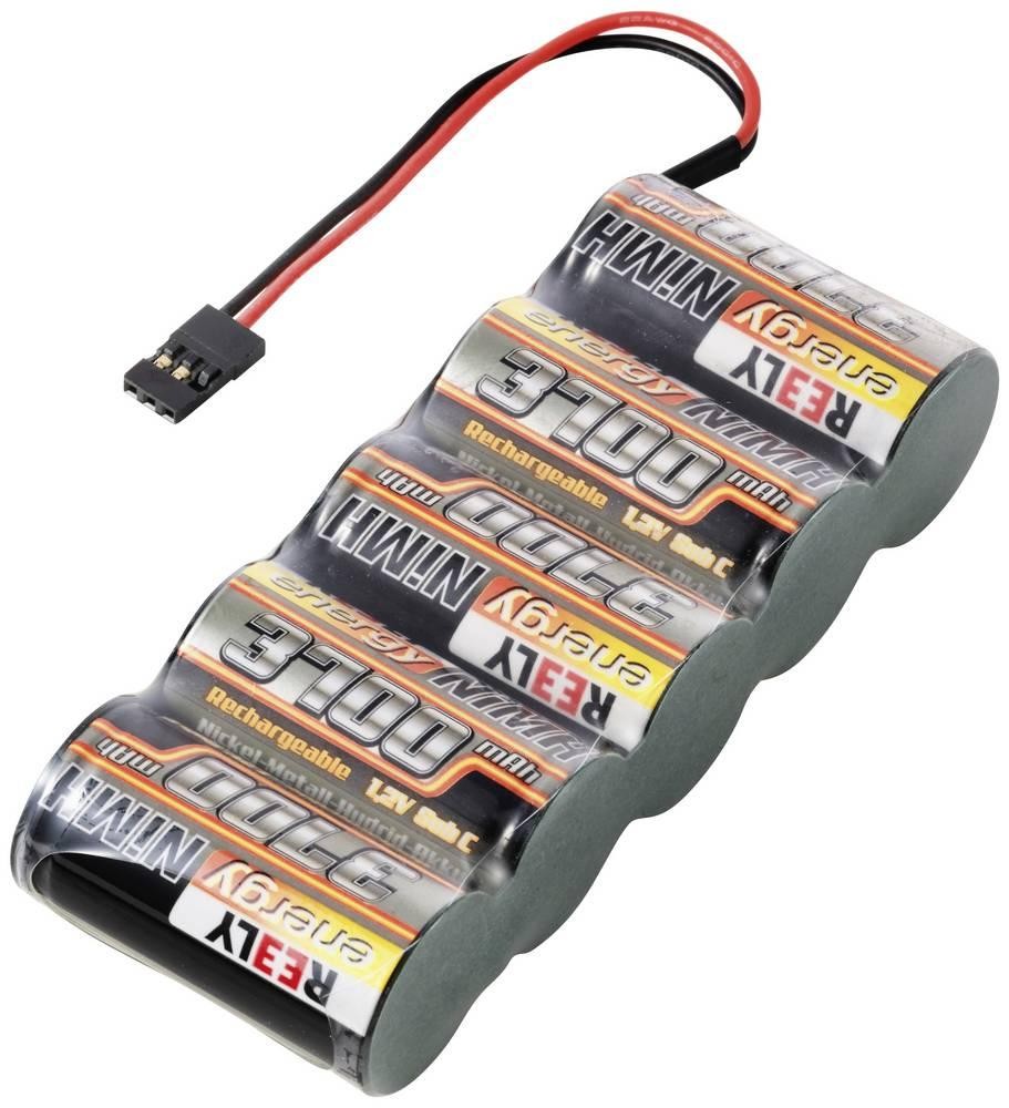 Reely Modellbau-Akkupack (NiMh) 6V 3700 mAh Zellen-Zahl: 5 Sub-C Side-
