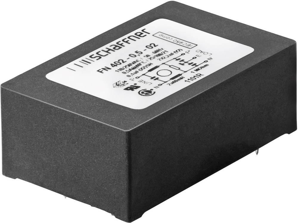 Schaffner FN 402-0.5-02 FN 402-0.5-02 Entstörfilter 250 V/AC 0.5A 40
