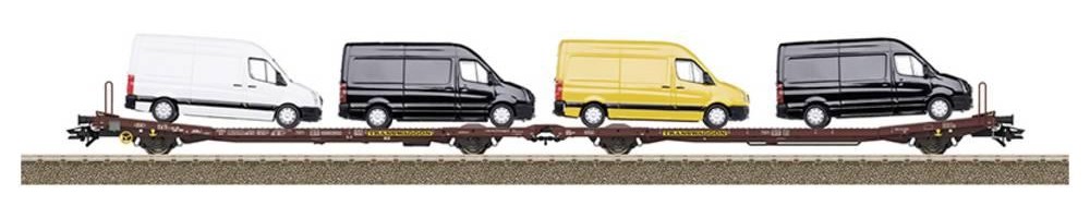 TRIX H0 24428 Flachwagen DC