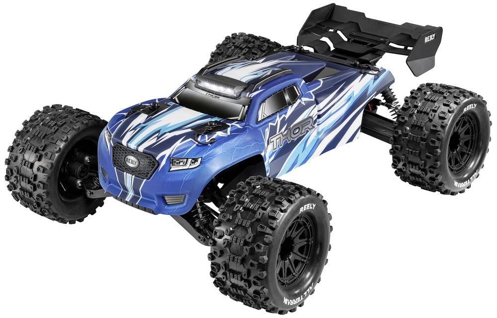 Reely Thor blue Brushed 1:10 RC Modellauto Elektro Monstertruck