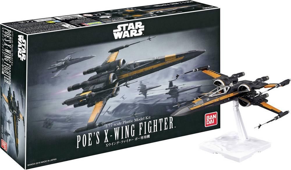 Revell 01216 BANDAI Poe's X-Wing Fighter Bausatz 1:72