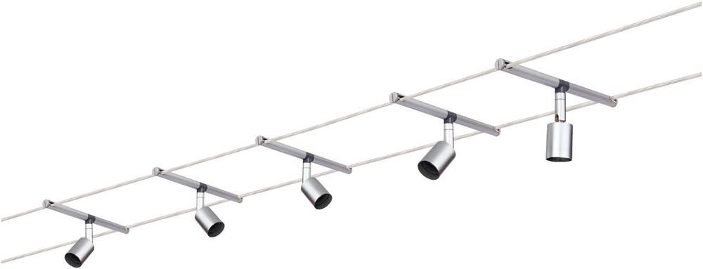 Paulmann Salt 94145 Seil-Komplettsystem GU5.3 50W LED Chrom (matt)