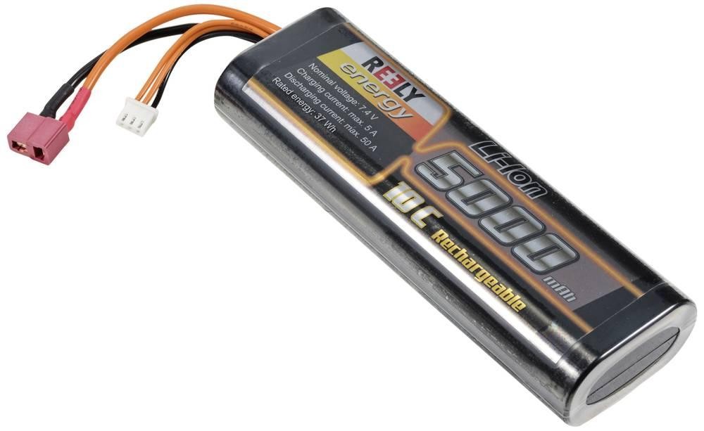 Reely Modellbau-Akkupack (LiIon) 7.4V 5000 mAh Zellen-Zahl: 2 10 C