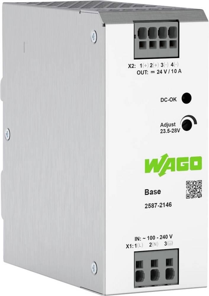 Wago 2587-2146 power supply unit Grey - Wago 2587-2146, Grey, -30 -