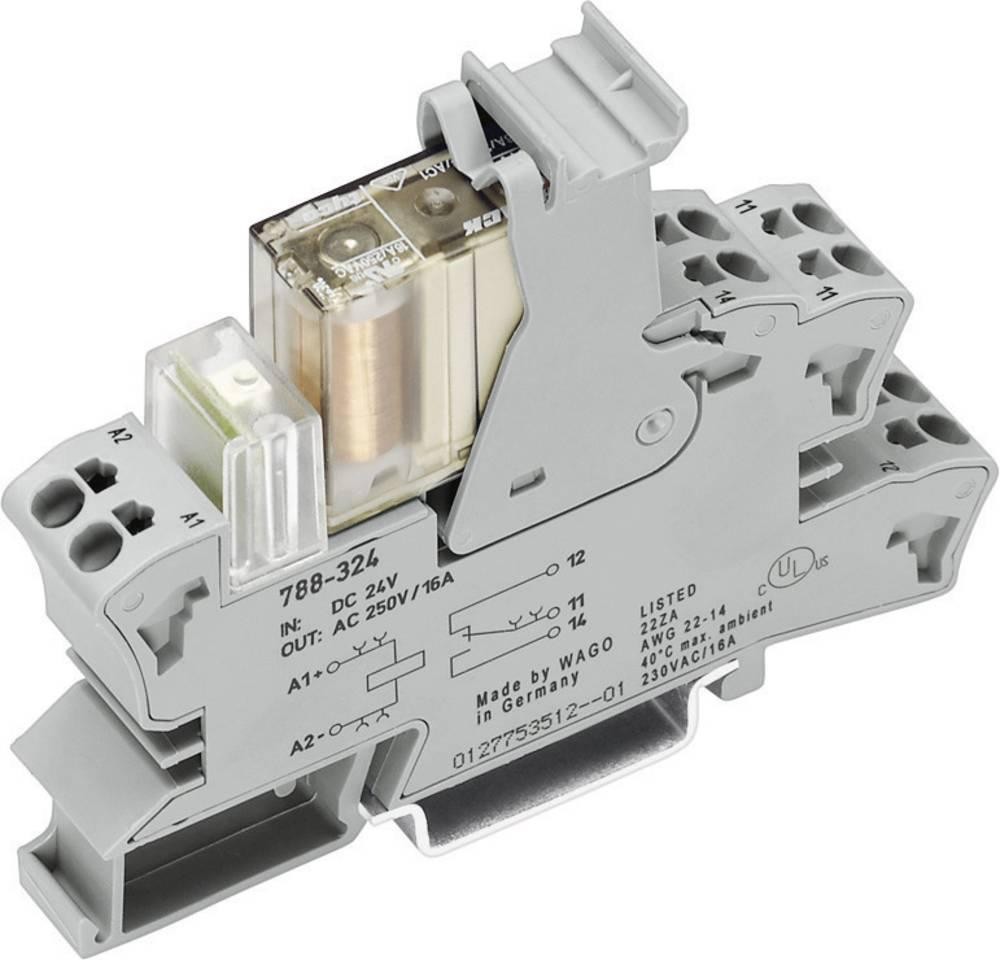 Sicherheitsrelais 788-384 WAGO Betriebsspannung: 24 V/DC 2 Wechsler (
