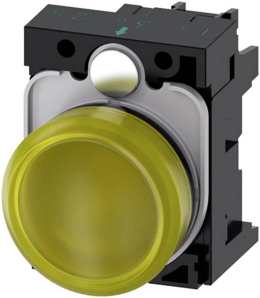 Siemens 3SU1102-6AA30-1AA0 indicador de luz para alarma Amarillo -