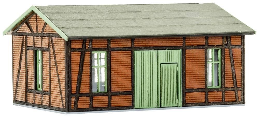 Vollmer 47556 N Werkstatt with Ziegel-/Fachwerkfassade