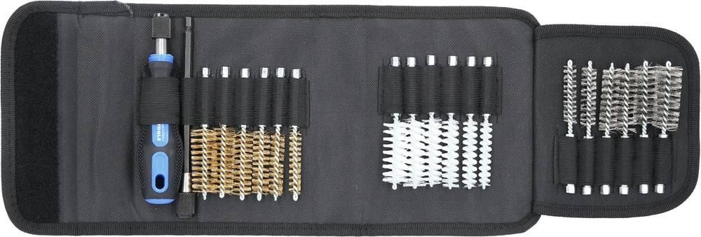 Brilliant Tools BT103000 Reinigungs-Bürsten-Satz, 20-tlg