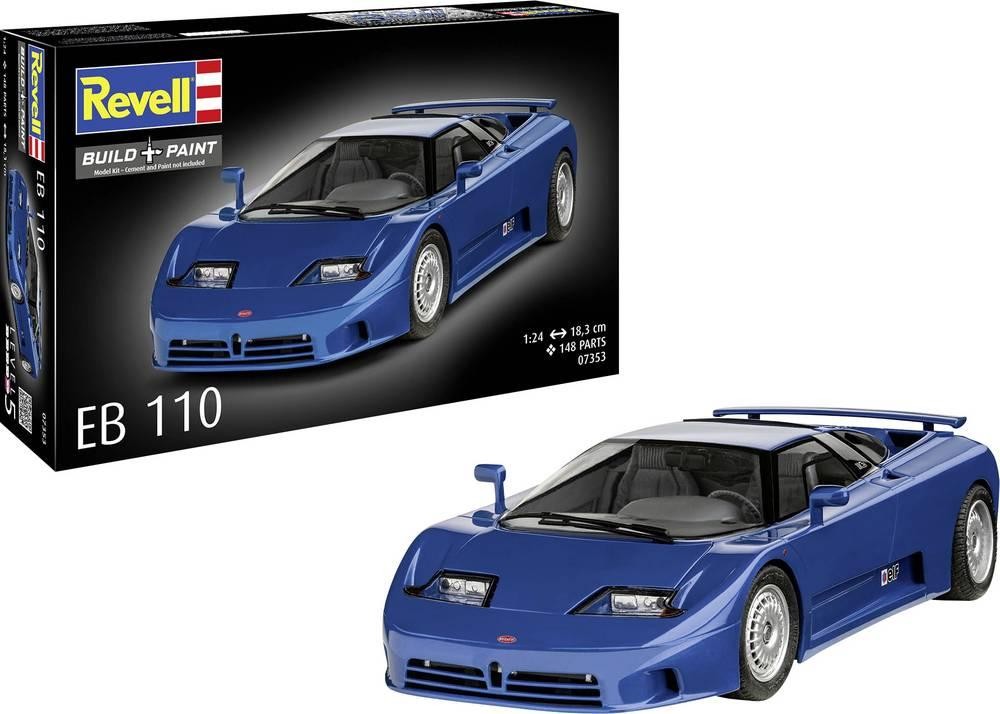 Revell EB110 Car model set Assembly kit 1:24 - Revell EB110, Car