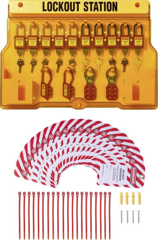 Sygonix SY-6872552 Verriegelung 562mm yellowLockout Station 14