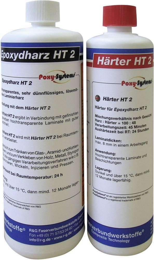 R & G 888653 Harz and Härter HT 2, 1kg 1 Set