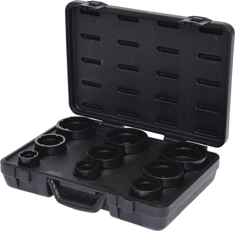 KS Tools Nutmuttern-Schlüssel-Satz, Zapfen innen liegend, 9-tlg 450.