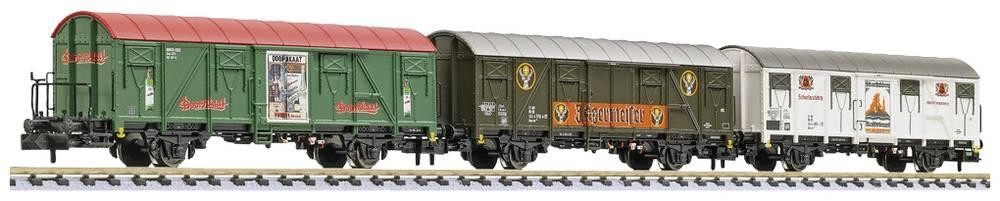 Liliput L260152 N 3er-Set Güterwagen Gos-uv 253 \ Hochprozentiges\