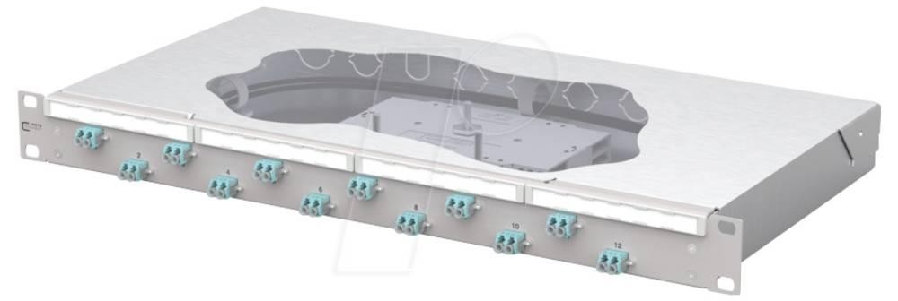 Metz Connect OpDAT fix2 Patchfeld splice 12xLC-D OM3 Patch-Panel