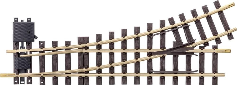 LGB L16140G Gleis Weiche, links 440mm 22.5° 1St.