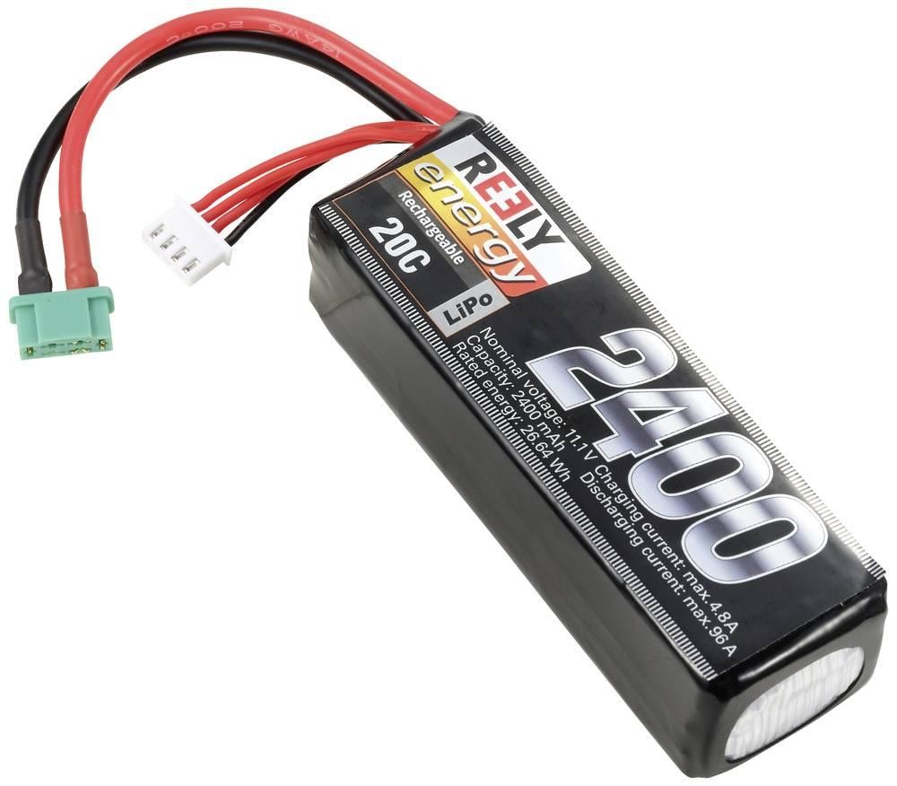 Reely Modellbau-Akkupack (LiPo) 11.1V 2400 mAh Zellen-Zahl: 3 20 C