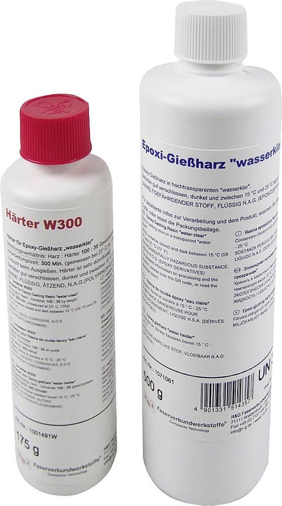 R & G 1071022 Epoxid-Gießharz (wasserklar) 500g + Härter W300 175g