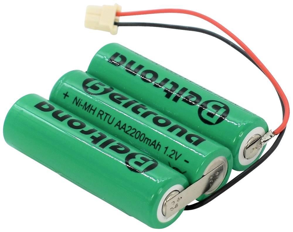 Beltrona 3AA2200ESO Akkupack 3x Mignon (AA) prise mâle NiMH 3.6V