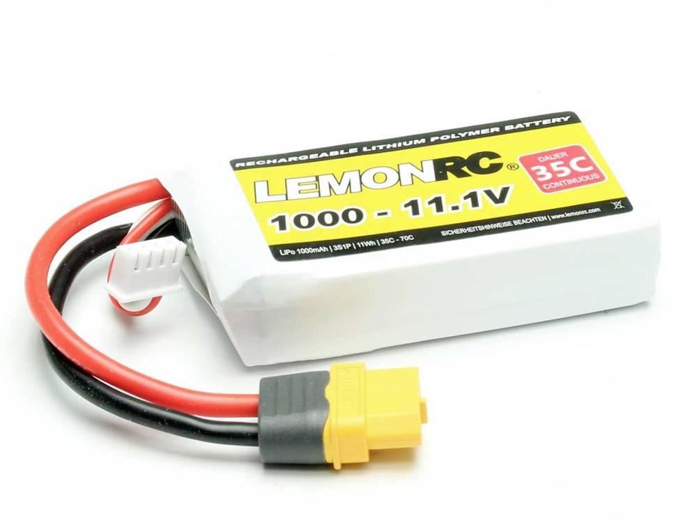 LemonRC Modellbau-Akkupack (LiPo) 11.1V 1000 mAh Zellen-Zahl: 3 35 C