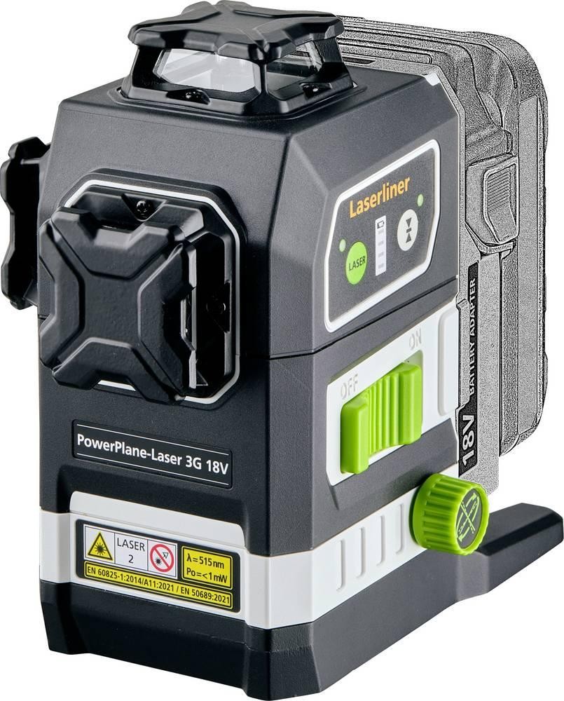 Laserliner PowerPlane-Laser 3G Multi-18V Dreidimensionaler Laser