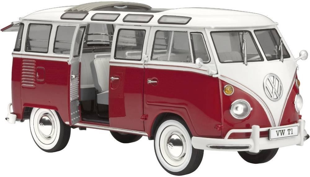 Revell VW T1 Samba Bus Bus model Assembly kit 1:24 - Revell VW T1
