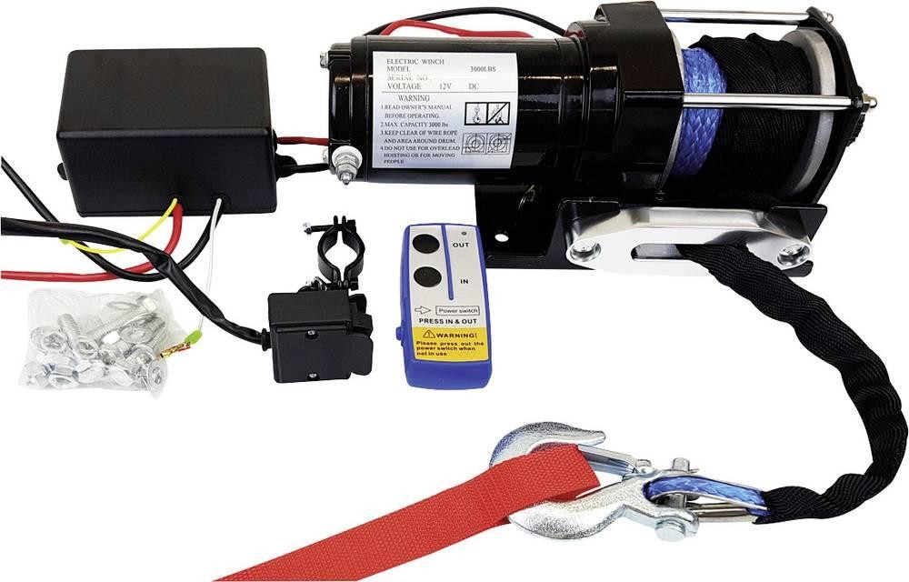 Berger & Schröter Seilwinde 31778 Zugkraft (rollend)=2.722kg Funk-