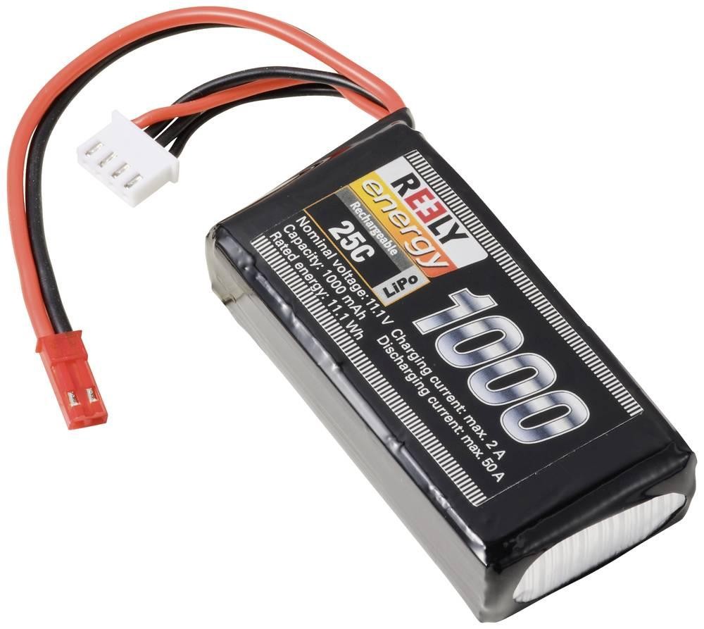 Reely Modellbau-Akkupack (LiPo) 11.1V 1000 mAh Zellen-Zahl: 3 25 C
