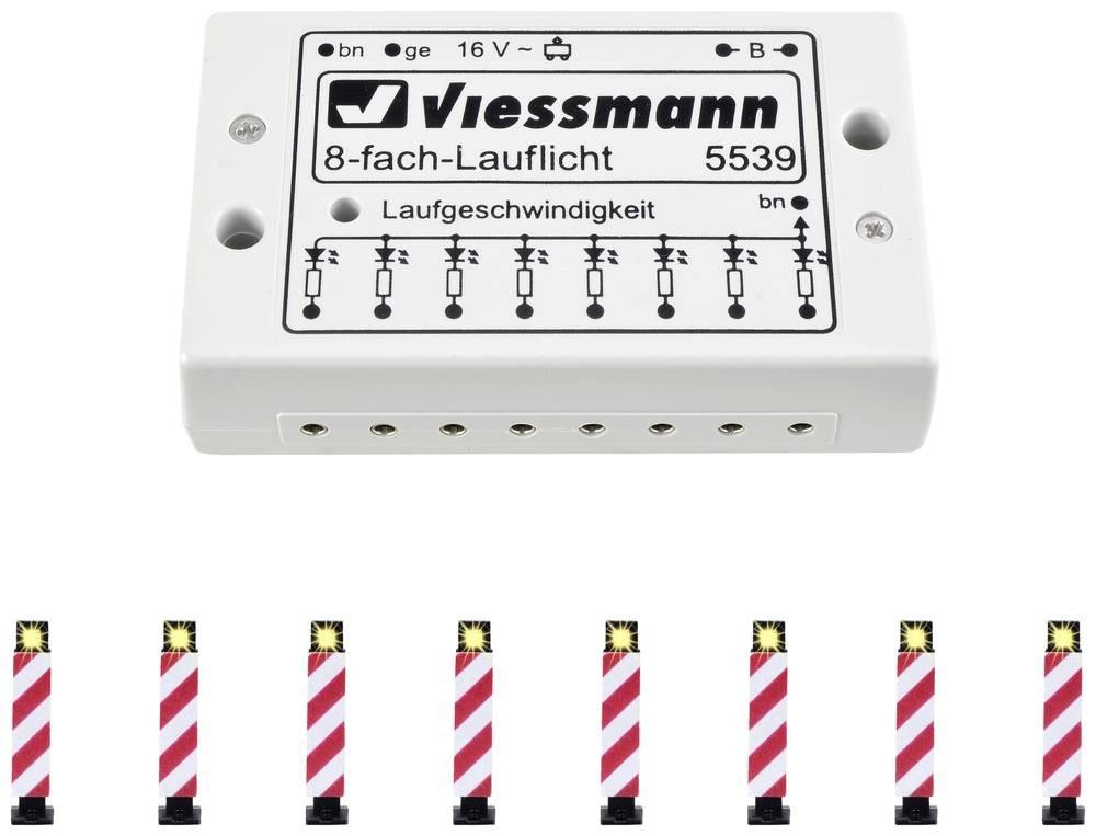 Viessmann Modelltechnik 5040 H0 8er Set Warnbalken