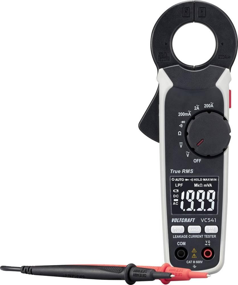 VOLTCRAFT VC541 Leckstromzange 100 μA digital CAT III 600V Anzeige (
