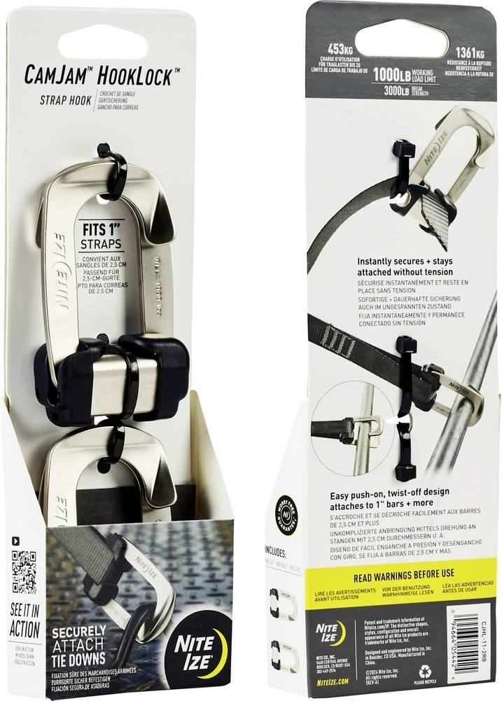 NITE Ize NI-CJHL-11-2R8 Zweiteiliger Spanngurt (L x B x H) 107 x 49.3