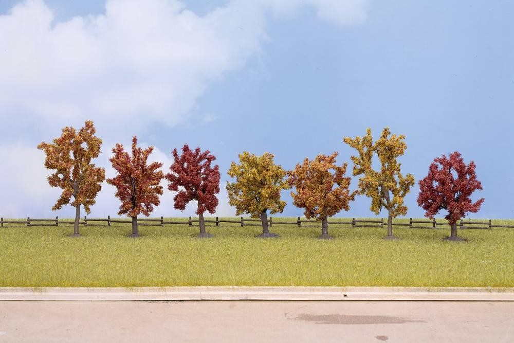 NOCH 25070 Baumpackung Herbstbäume 80 bis 100mm Herbst 7St.