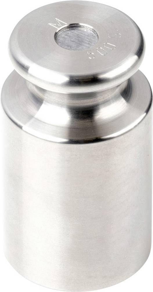 Kern Prüfgewicht 357-09, OIML-Klasse M2, Nennwert 500 g, Knopf, inox
