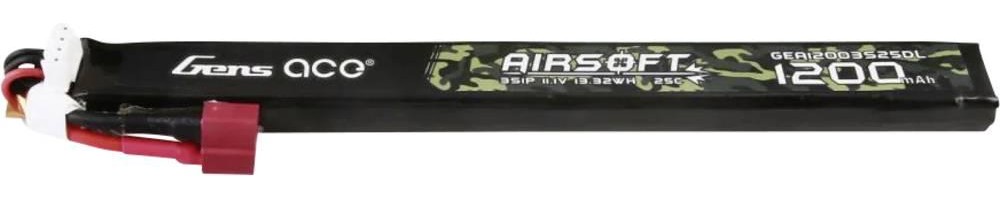Gens ace Modellbau-Akkupack (LiPo) 11.1V 1200 mAh Zellen-Zahl: 3 25 C