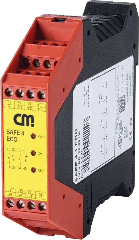CM Manufactory Sicherheitsrelais SAFE 4.2eco 24 V/DC, 24 V/AC