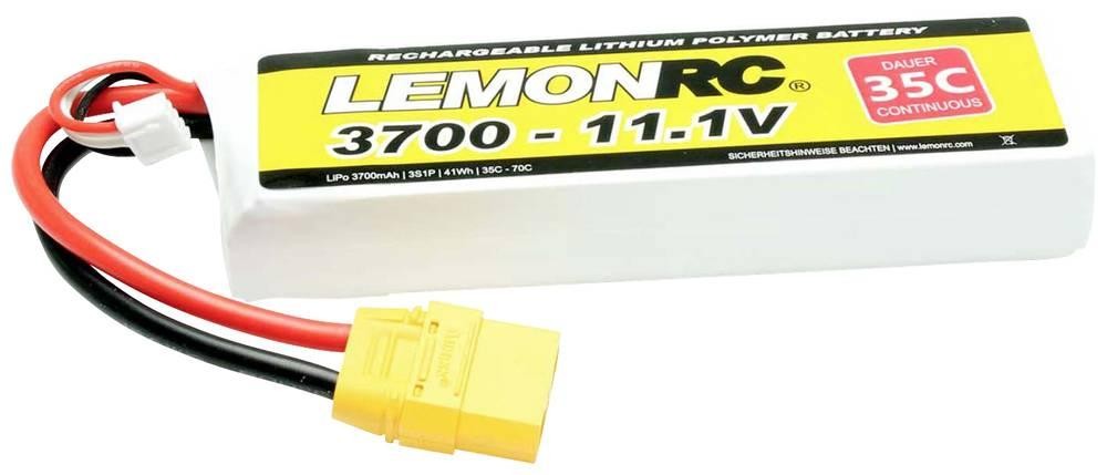 LemonRC Modellbau-Akkupack (LiPo) 11.1V 3700 mAh Zellen-Zahl: 3 35 C