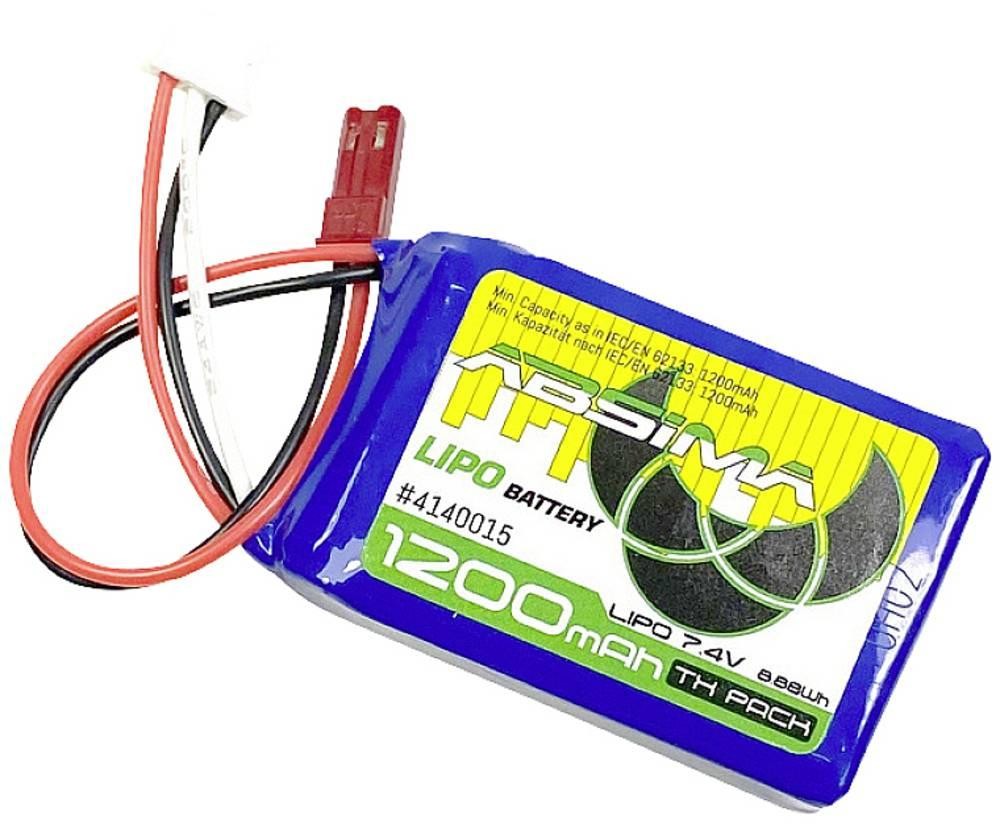 Absima Modellbau-Akkupack (LiPo) 7.4V 1200 mAh Zellen-Zahl: 2