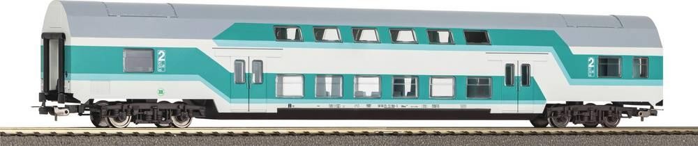 Piko H0 53119 H0 Doppelstocksitzwagen DBuz 747.3 mintgrün der DR