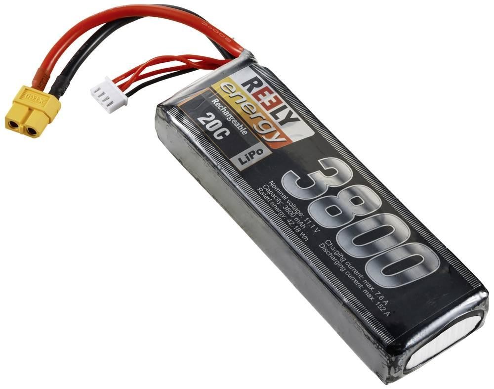 Reely Modellbau-Akkupack (LiPo) 11.1V 3800 mAh Zellen-Zahl: 3 20 C