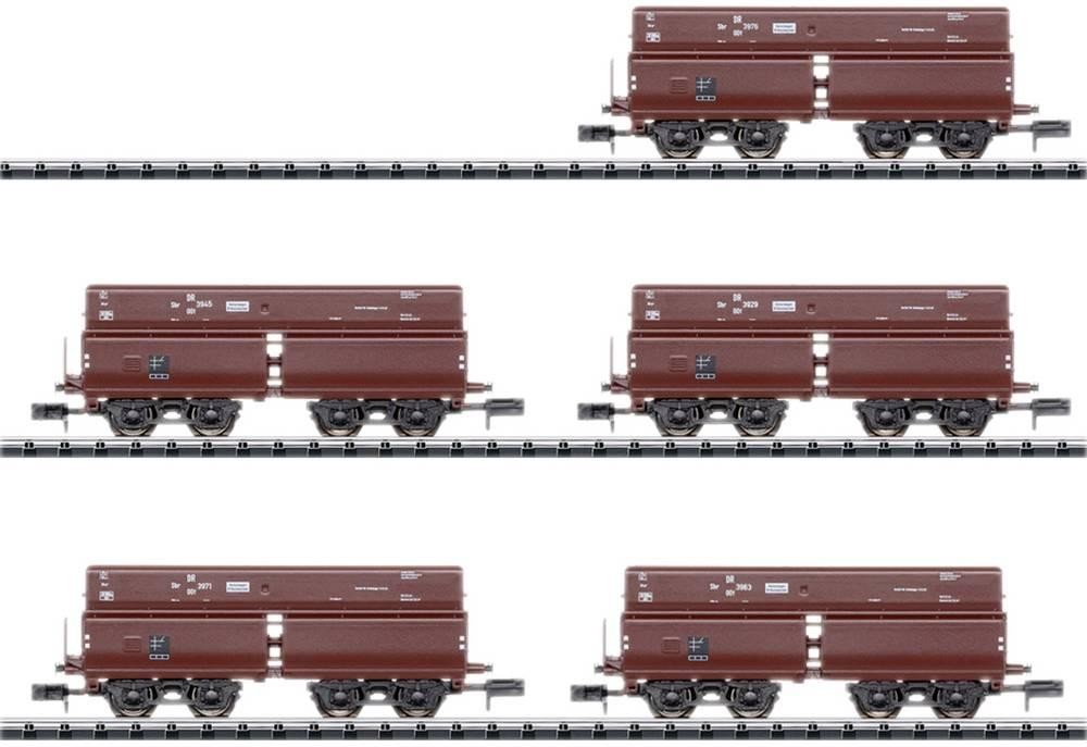 MiniTrix aus T15013 N 5er-Set Selbstentladewagen Erz Iid der DRG