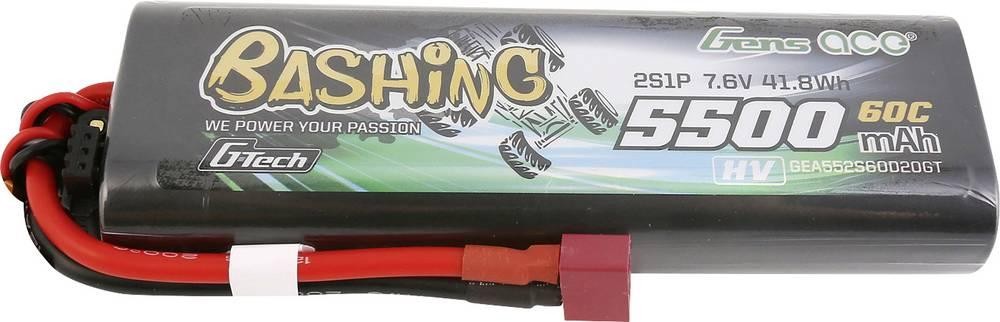 Gens ace Modellbau-Akkupack (LiPo) 7.6V 5500 mAh Hardcase T-Stecker