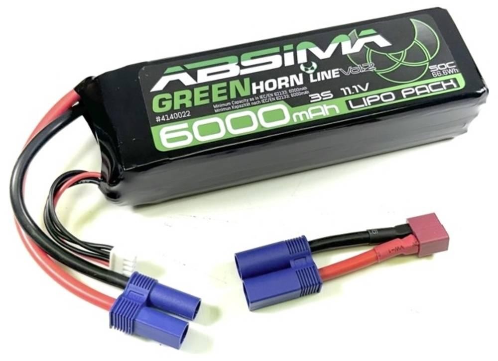 Absima Modellbau-Akkupack (LiPo) 11.1V 6000 mAh Zellen-Zahl: 3 50 C