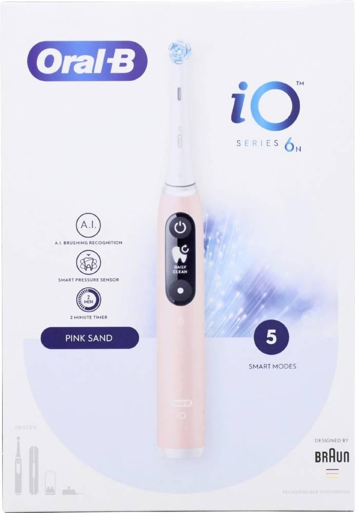 Oral-B iO Series 6n Pink Sand 8700216011419 Elektrische Zahnbürste