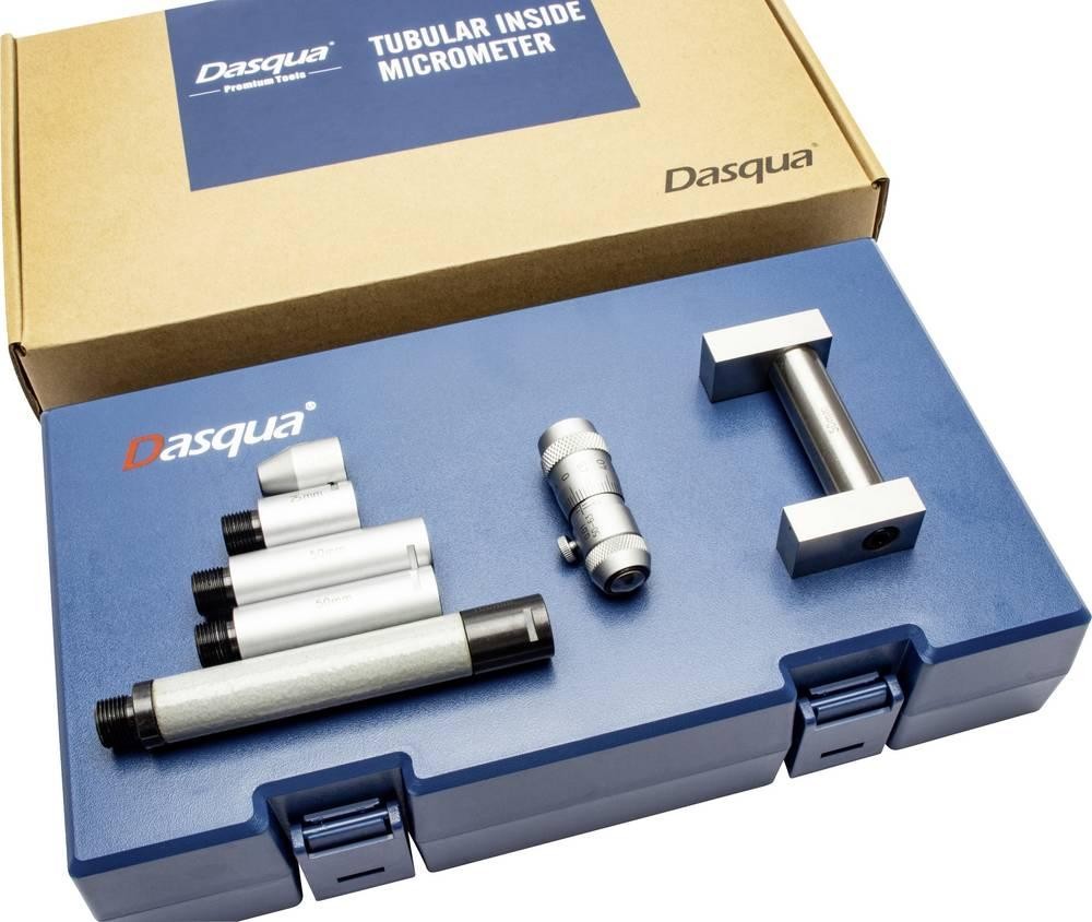 Dasqua 4311-8109 Innenmessschraube 50 - 300mm Ablesung: 0.01mm DIN 863