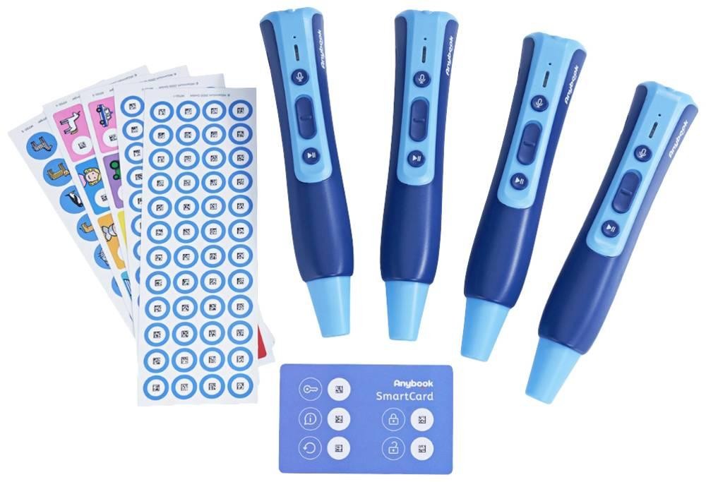 Anybook Audio-digitaler Vorlesestift Pro Klassensatz allemand 4St.