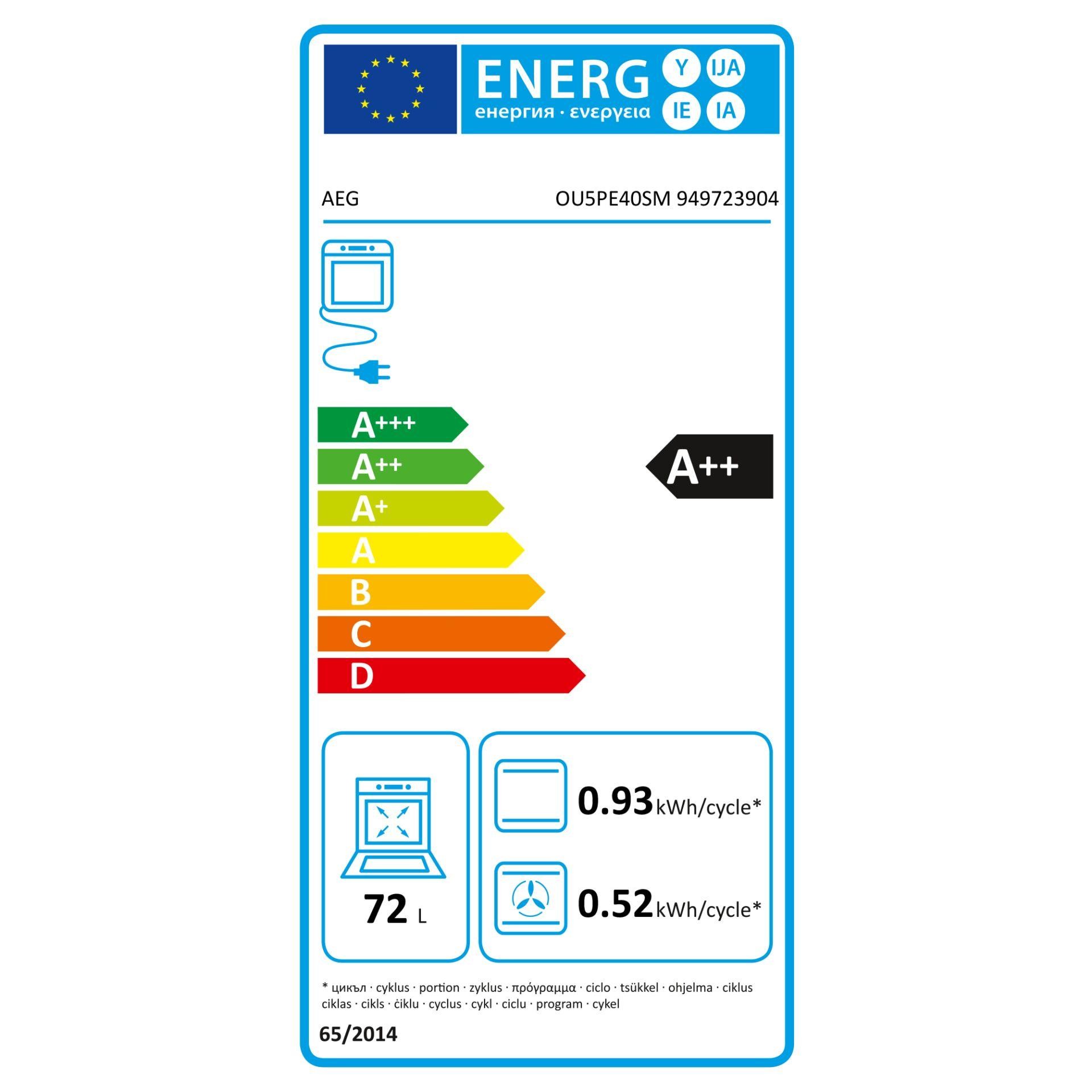 AEG KOMBI3026P Herd-Set Pyrolyse