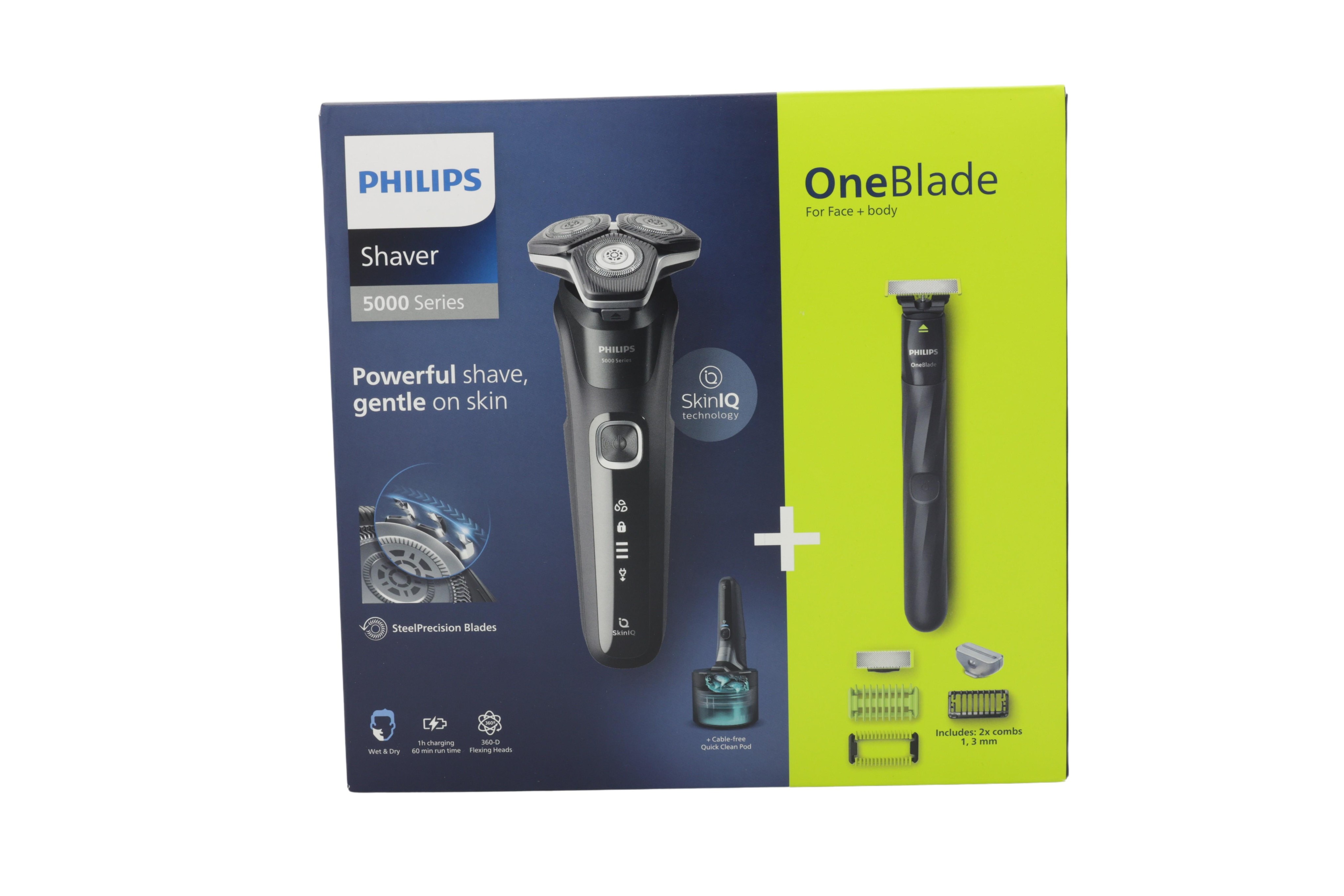 Philips SHAVER Series 5000 S5898/79 Afeitadora eléctrica Wet & Dry -