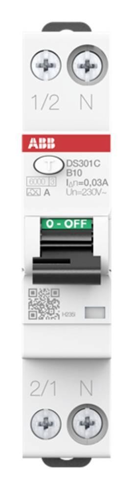 ABB 2CSR255163R1105 FI-Schutzschalter/Leitungsschutzschalter 10A