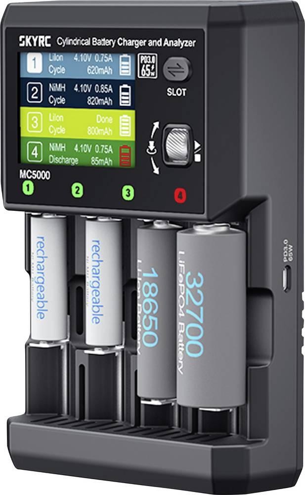 SKYRC MC5000 charger LiIon, Li-ion HV, LiFe, NiMH, NiCd, eneloop,