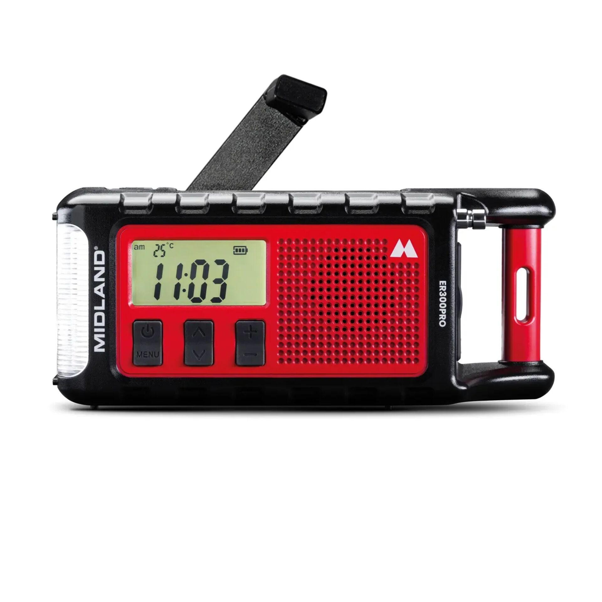 Midland ER 300 Pro Lithium-Ion (Li-Ion) 10000 mAh Black, Red -